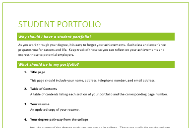 Student Portfolio Robert Benard (Online Office)
